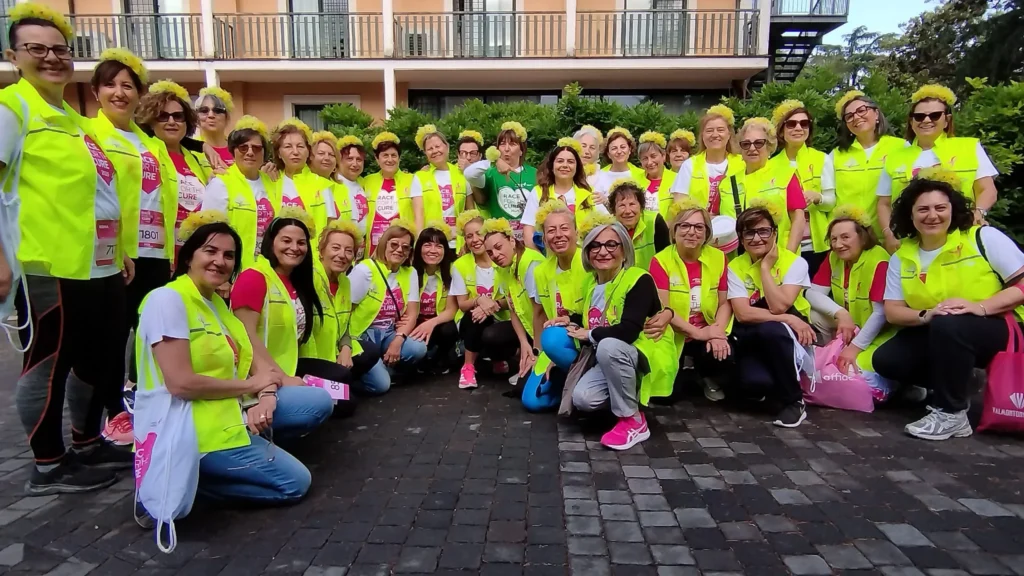 Il gruppo Come Ginestre alla "Race for the cure" 2026 a Roma